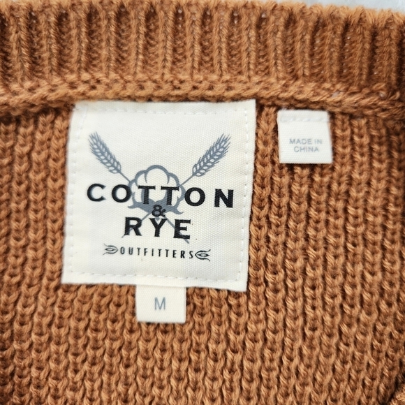 Cotton & Rye Outfitters -Women's Conch Tassle Sweater. Color: Caramel. S… - Picture 11 of 11
